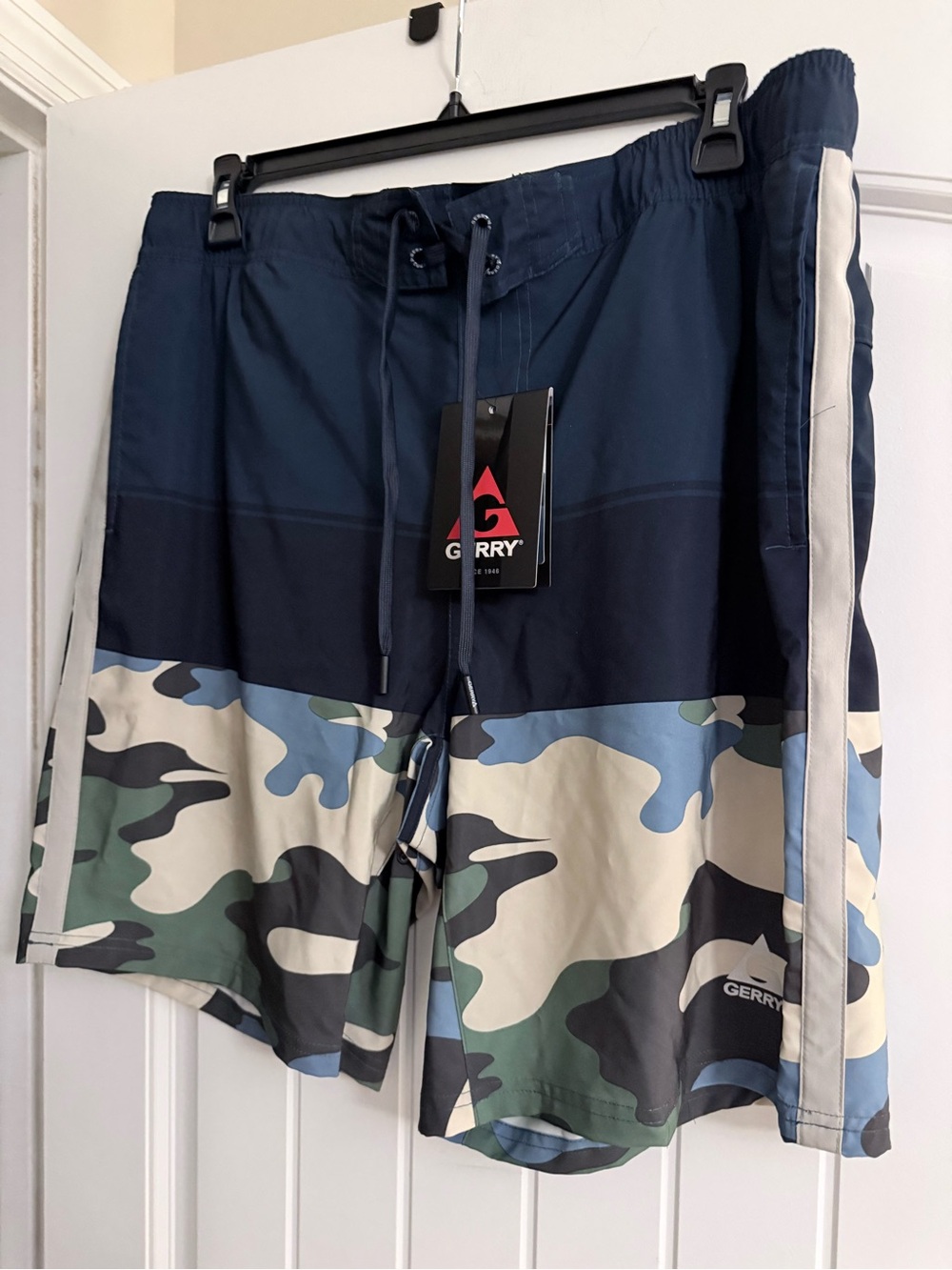 Gerry Weber Navy & Camouflage Swim Shorts
